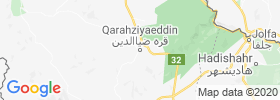 Qarah Zia' Od Din map